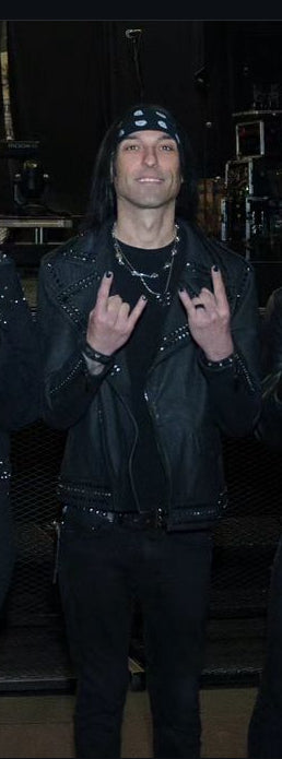 Christian Coma’s Black Studded Leather Jacket