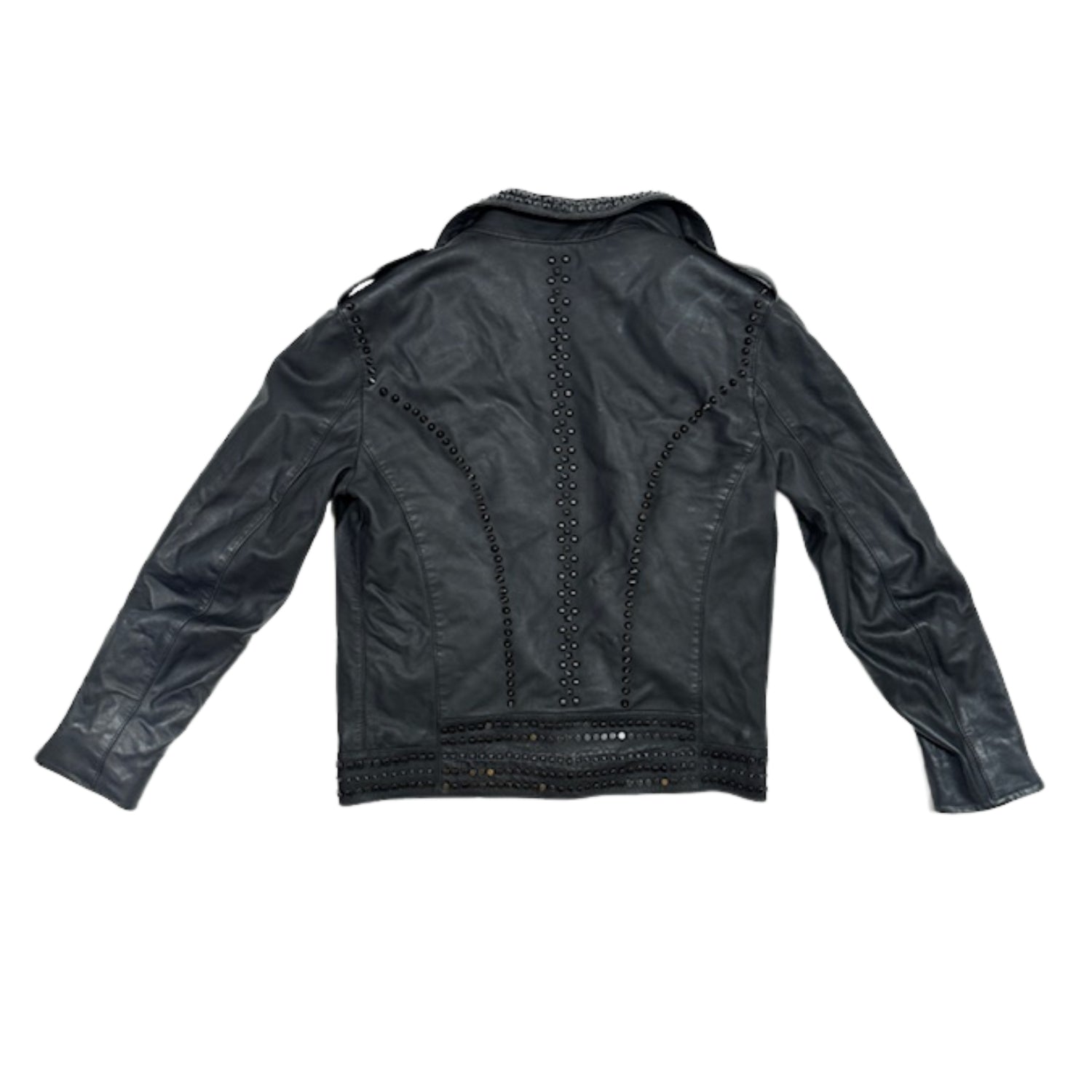 Christian Coma’s Black Studded Leather Jacket