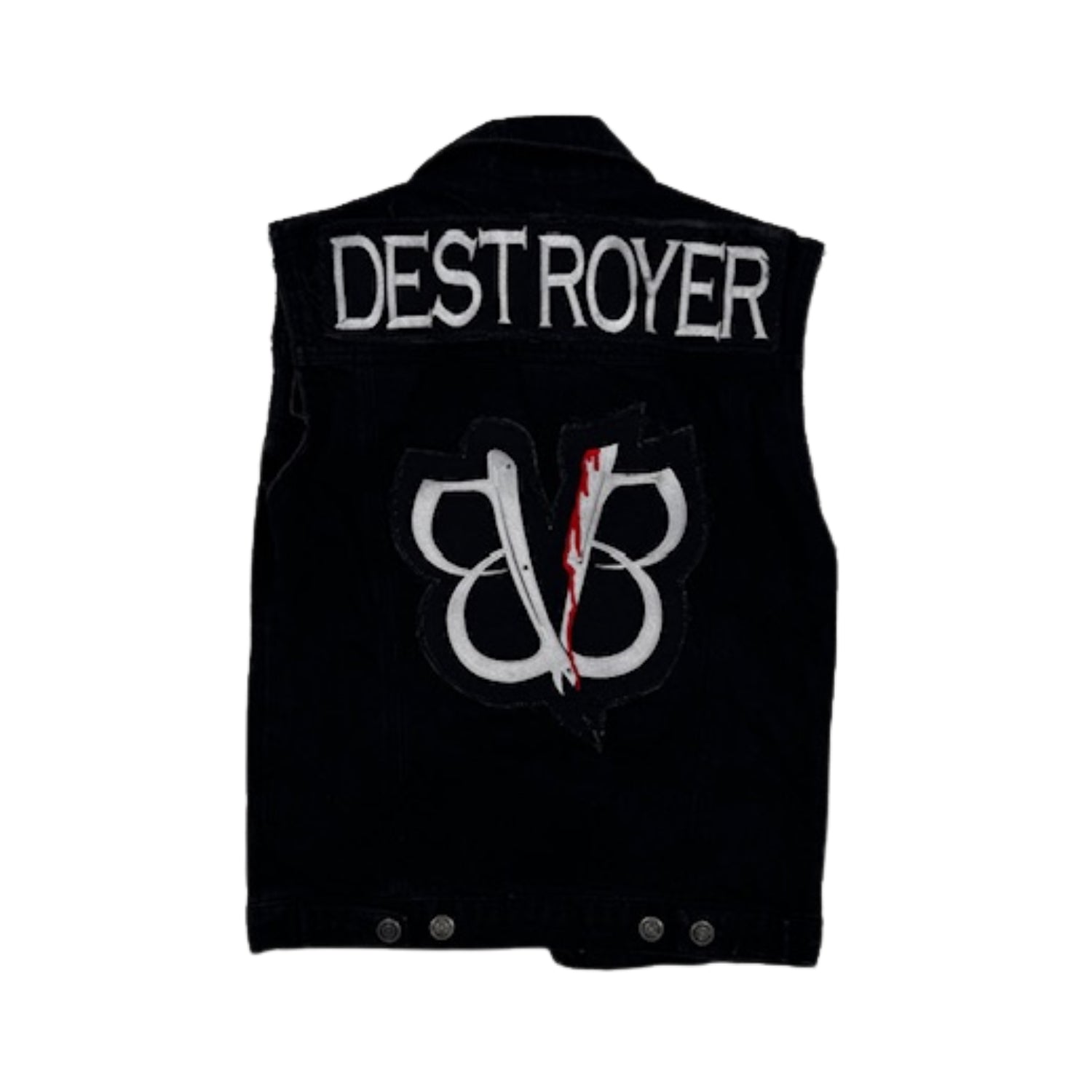 Christian Coma’s “Destroyer” Denim Vest