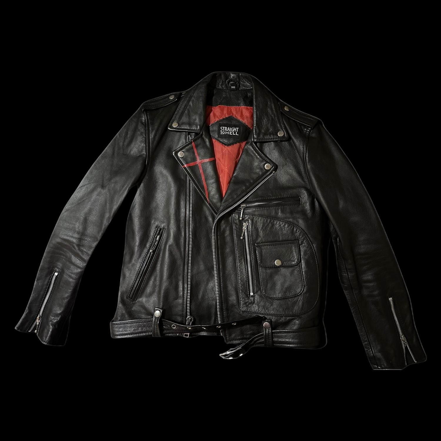 Autographed Christian Coma Leather Jacket