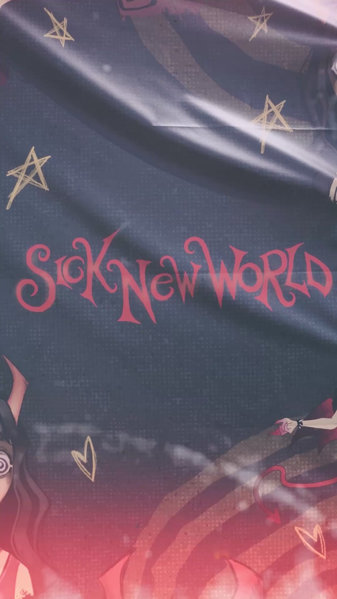 Christian Coma’s Stage-Worn Red Velvet Ruffled Shirt